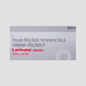 Larinate 200mg (Artesunate, Sulphadoxine & Pyrimethamine) Kit