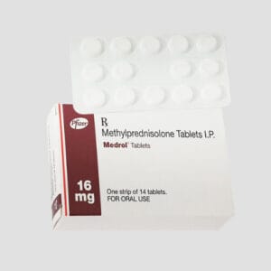 Medrol 16mg (Methylprednisolone) Tablets