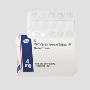 Medrol 4mg (Methylprednisolone) Tablets