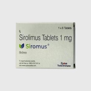 Sirolimus 1mg (Siromus) Tablets