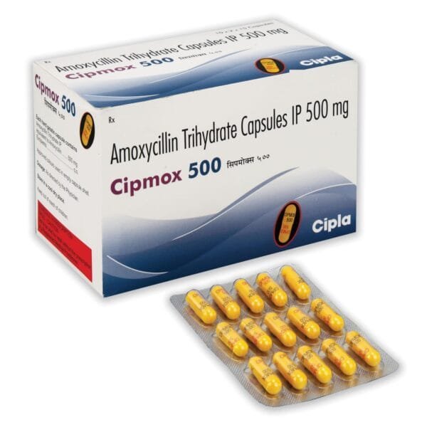 Amoxycillin 500mg (Cipmox) Tablets