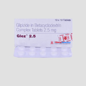 Glipizide 2.5mg (Glez) Tablets