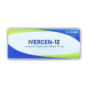 Ivermectin 12mg Tablets (Ivercen 12)
