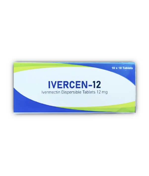 Ivermectin 12mg Tablets (Ivercen 12)