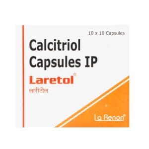 Calcitriol 0.25mg (Laretol) Capsules