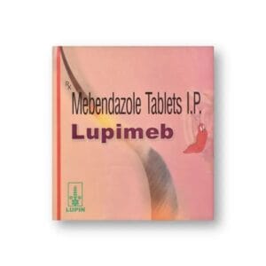 Mebendazole 100mg (Lupimeb) tablets