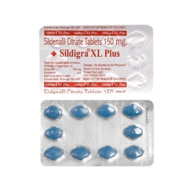 Sildigra Xl Plus 150mg (Sildenafil) Tablets