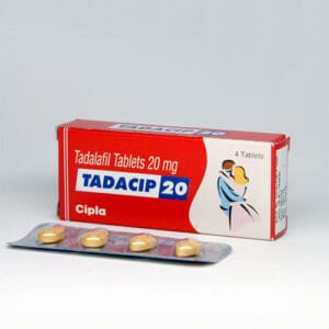 Tadacip 20mg (Tadalafil) Tablets
