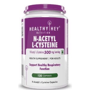 NAC 500mg (N-Acetyl Cysteine) Capsules